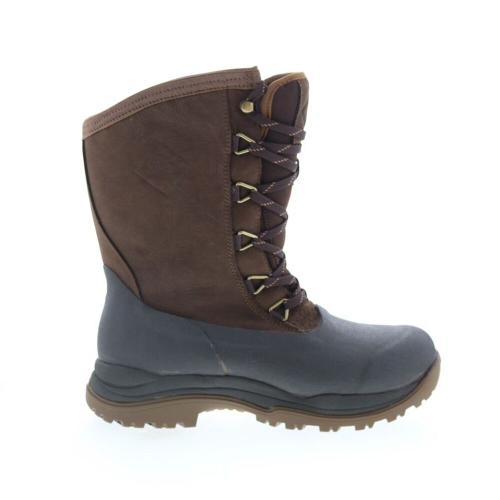 Original Muck Mens Arctic Outpost Lace Arctic Grip Brown Boots (NWT)